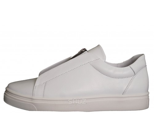 Atomio Lardini AT20-455.1 White Leather Кеды женские Atomio Lardini AT20-455.1 White Leather